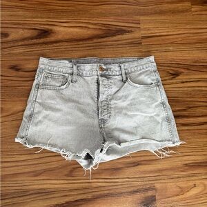 GAP Light Gray Jean Shorts